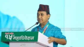 Bishwaprakash Sharma Says Nepali Congress Convention Brings Together Four to Five Generations