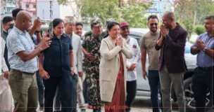 Vidya Bhandari Returns to Active UML Politics After 11 Years