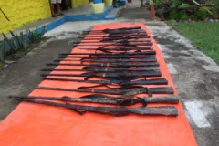 Police Recover 18 Muzzle-Loading Guns in Surkhet Forests