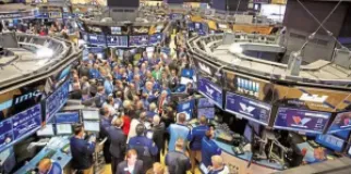 US Stocks Rise as Technology Shares Gain, Telecom Sector Falls