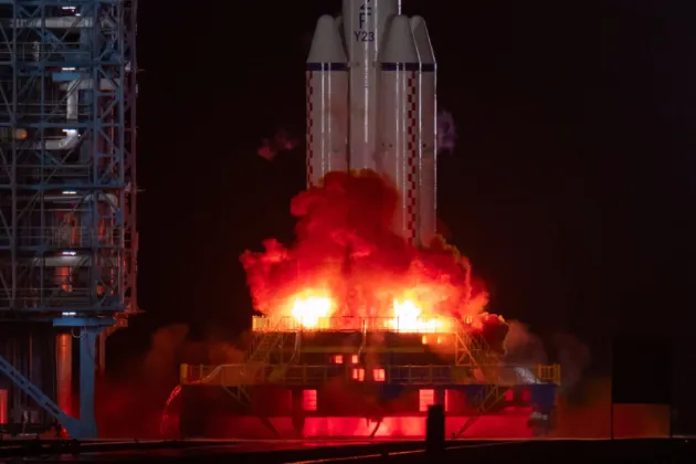 China Launches Long March-12 Rocket With Internet Satellites