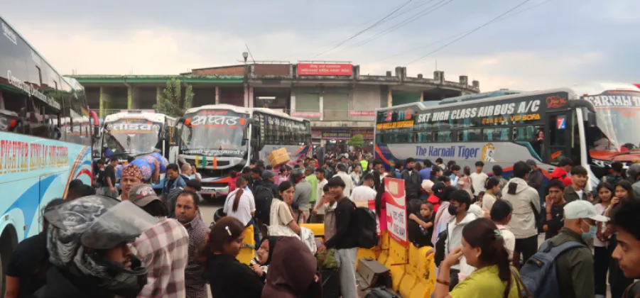 Free Health Check-Up Camp Opens at Kathmandu's New Buspark for Dashain Travelers