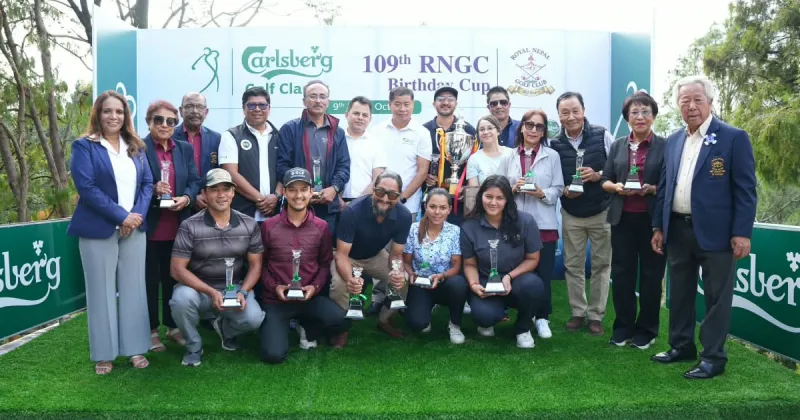 Azzar Simha and Anwadya Mall Win Carlsberg Golf Classic at RNGC