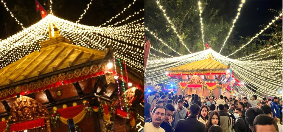 Kathmandu Valley Temples and Shrines Glow Ahead of Dashain and Tihar