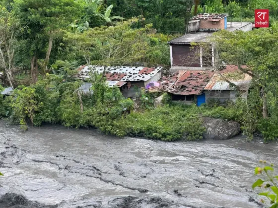 Budhi Gandaki Flood Poses High Risk Up to Mugling