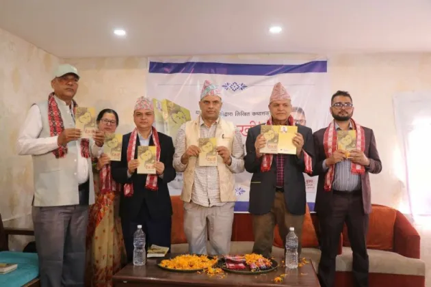 Journalist Yagya Raj Joshi Launches Book ‘Baisakhi’
