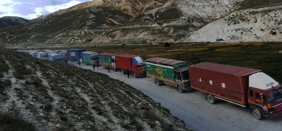 Beni–Jomsom Road Reopens, 173 China-Imported Containers Leave Mustang