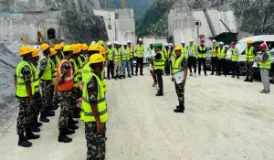 Tanahu Hydropower Project Holds Disaster Preparedness Drill at Dam Site