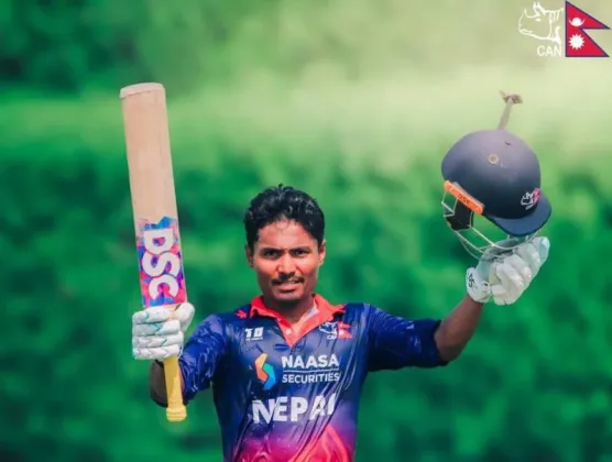 Rohit's Century Powers Nepal to 236-Run Target Against Canada