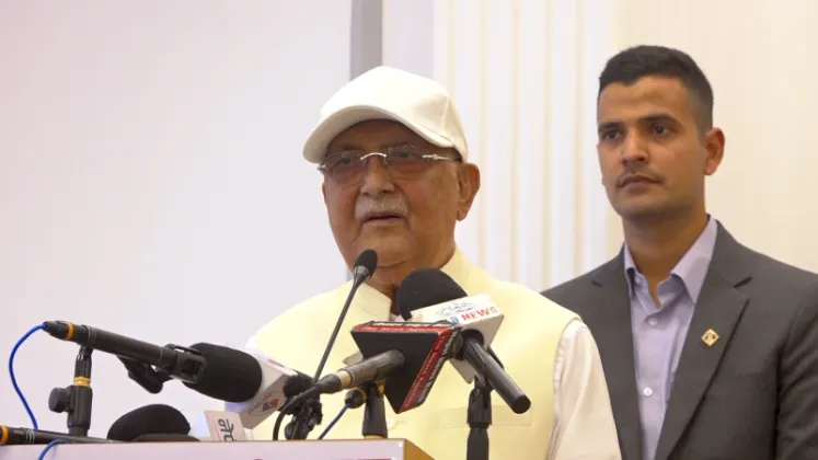 Oli Criticises Government Over Failure to Form Disaster Response Committee