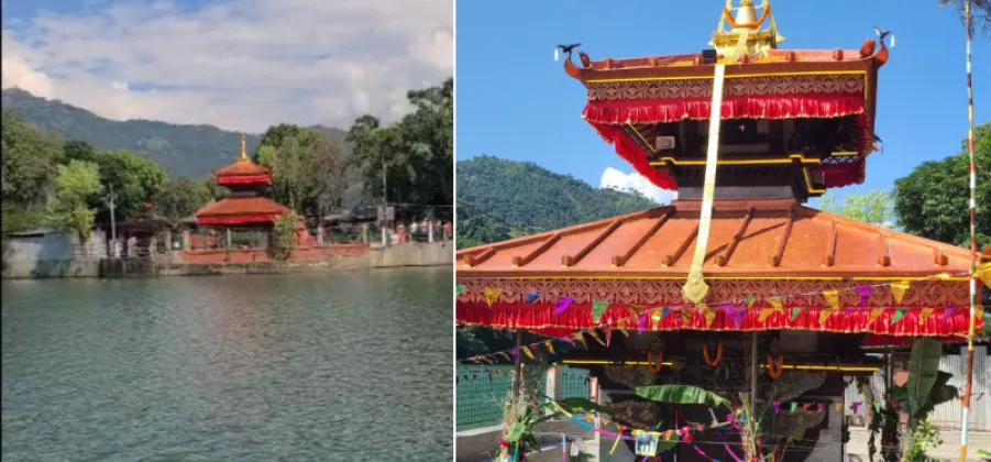 Talbarahi Temple in Pokhara Reopens for Worship After Three Years