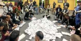 Nepali Congress Convention Vote Counting Underway as Partial Tallies Emerge