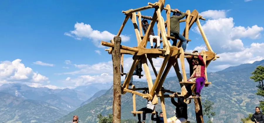 Traditional Dashain Swings Disappearing From Nepali Villages