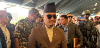 Nepal Home Minister Sudhan Gurung Departs for BIMSTEC Meeting in India