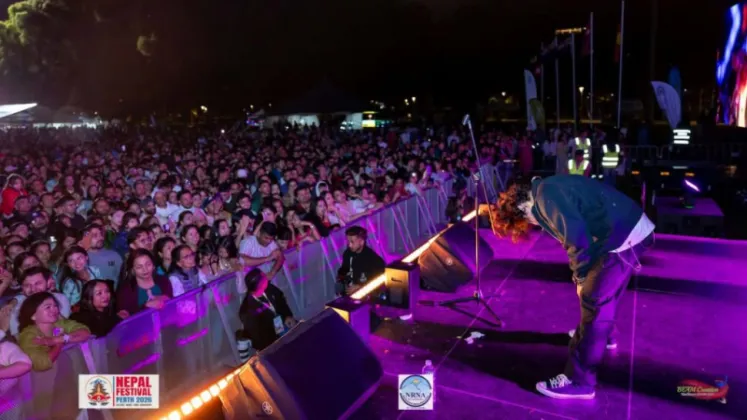 Pramod Kharel and Parampara Band Perform at Perth Nepal Festival