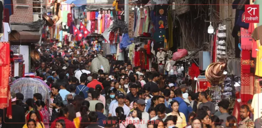 Dashain Shopping Crowds Swell in Kathmandu’s Asan and Indrachowk Markets