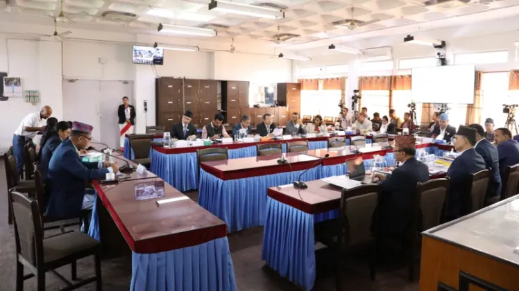 Proposed UK Ambassador Gaurav Shumsher Jabara Presents Work Plan to Parliamentary Committee