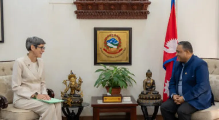 Foreign Minister Khanal Meets Swiss Ambassador Meuli in Kathmandu