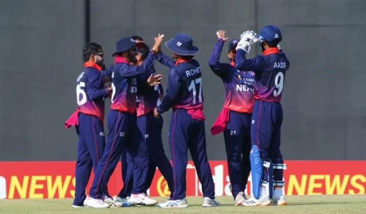 Nepal Beat Oman by 113 Runs in ICC League 2