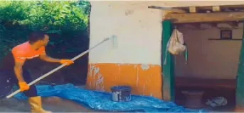 Traditional Mud-Plastering of Houses Fades in Bhojpur