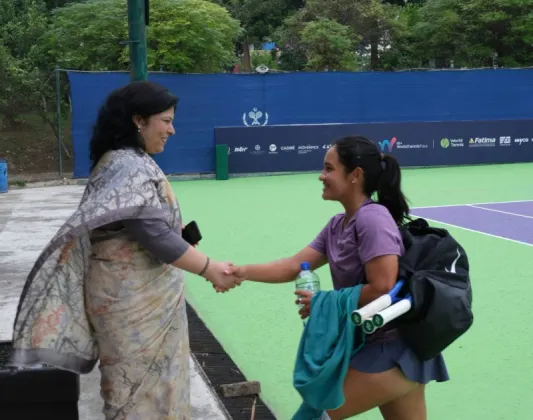 Abhilasha Bista Beats Anna Simkina to Reach W15 Islamabad Round of 16