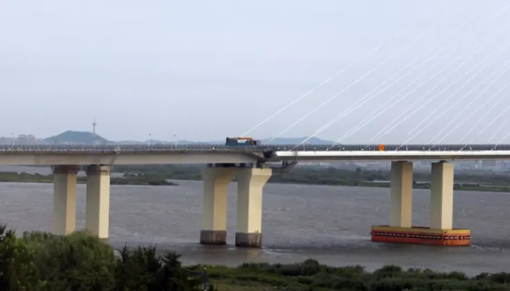 China-North Korea Yalu River Road Bridge Set to Open Thursday