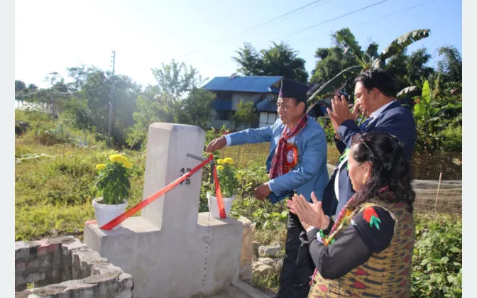 Yangwarak Pokhari Drinking Water Project Completed in Panchthar
