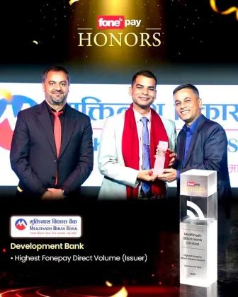 Muktinath Bikas Bank Wins Three Fonepay Honors Awards