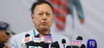Mohan Basnet Warns He Will Confront Those Attacking Nepali Congress