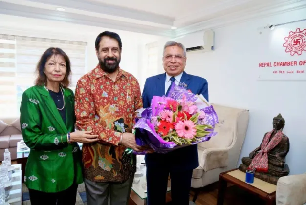 Nepal Chamber and South African Ambassador Discuss Trade Cooperation