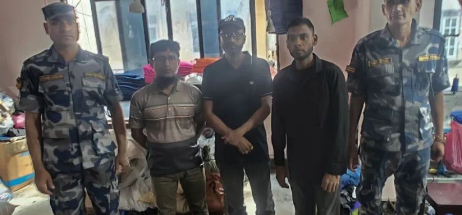 Ten Foreign Nationals Arrested in Kathmandu for Illegal Entry