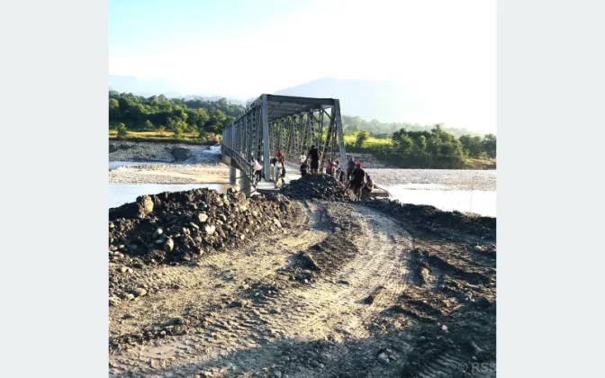 Kaligandaki Bridge Linking Ghiring and Dedhgaun Reopens After 18 Days