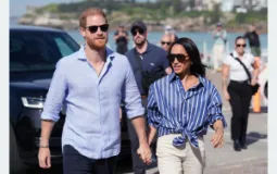 Prince Harry and Meghan Make Joint Public Appearance in Britain After Six Years