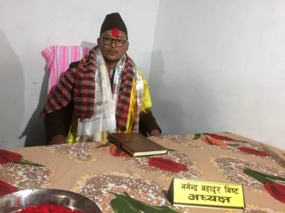 Narendra Bista Elected Nepali Congress Kalikot President from Deuba Camp