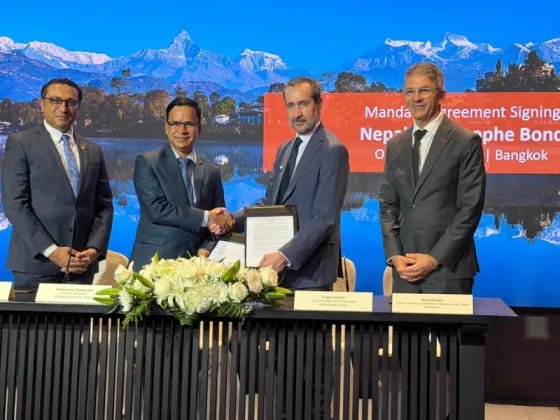 Nepal and World Bank Sign Agreement on Earthquake Risk Protection