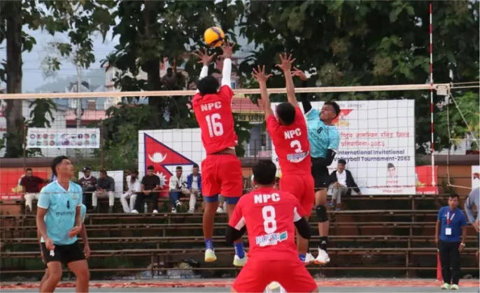 Nepal Police Club Wins Second Madan Bhandari Cup Volleyball Title