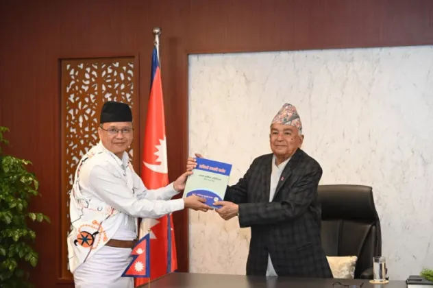 Indigenous Nationalities Commission Submits Annual Report to President Paudel
