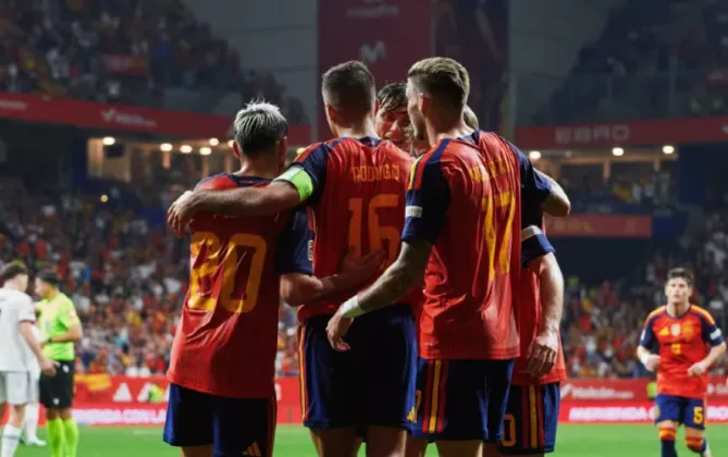 Spain Beat Czechia 3-1 to Stay Top of UEFA Nations League Group C