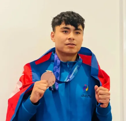 Karate Medalist Tenzing Sherpa Questions Government Award After Asian Games Bronze