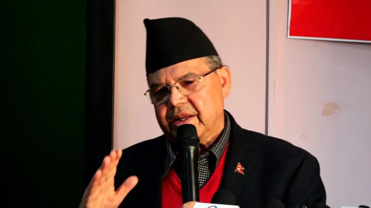 Former PM Jhalanath Khanal Hospitalised with Heart Problem; KP Sharma Oli Visits HAMS Hospital