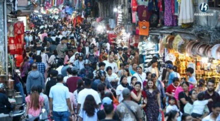 Dashain Shopping Rush Grows at Kathmandu Open Markets