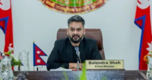 PM Balen Shah Calls for Unity Against Corruption in Vijaya Dashami Message