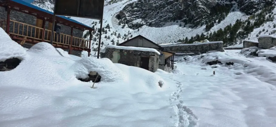 Simikot-Hilsa Road Blocked by Natural Disaster to Reopen Within Two Days