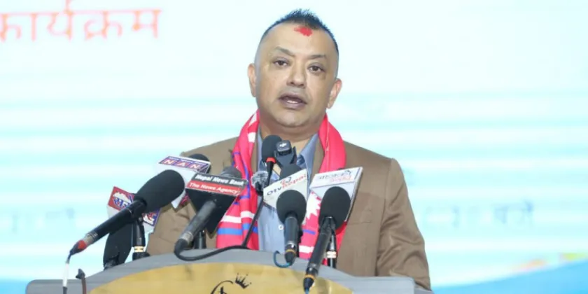 NC President Gagan Kumar Thapa Extends Bada Dashain Greetings, Wishes for Social Harmony