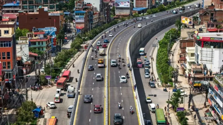 Traffic Rises in Kathmandu Valley as Vijaya Dashami Tika Concludes