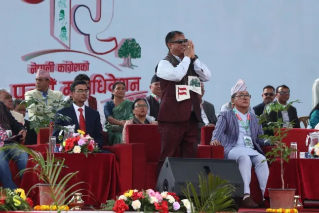 Resham Chaudhary Says Gagan Kumar Thapa Can Lead Nepal
