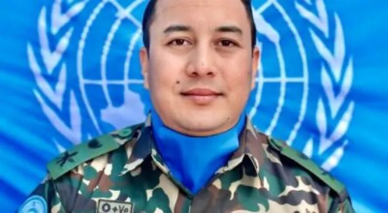 Nepali Army Officer Promotes Women's Active Role in UN Peacekeeping