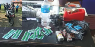 Armed Police Seize Motorcycle and Drugs in Sunsari