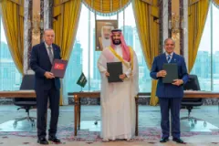 Turkey submits Mecca joint defense pact to parliament