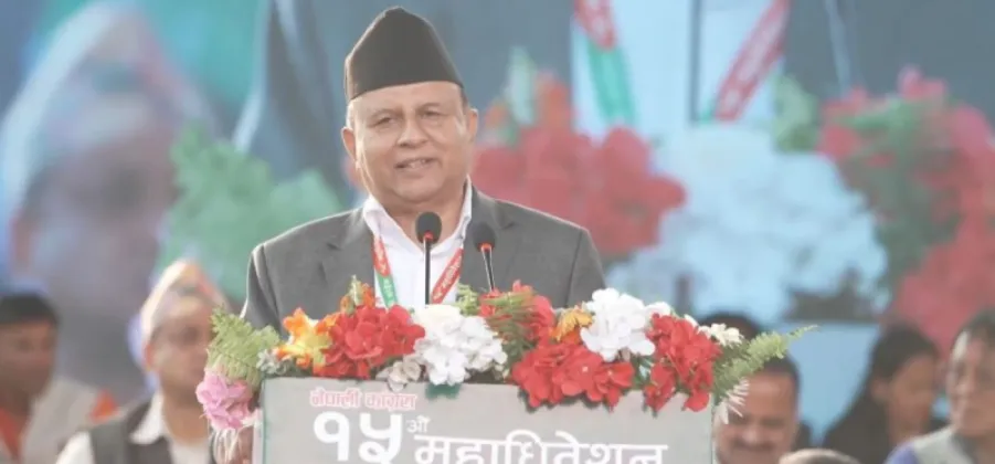 UML General Secretary Shankar Pokharel Calls for Cooperation with Nepali Congress